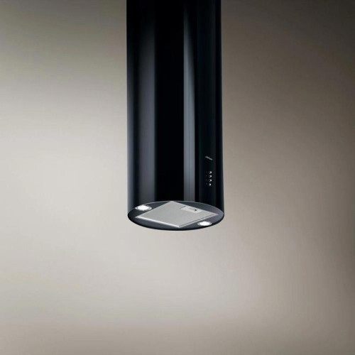 Вытяжка каминная Jet Air Pipe Island BL/A/43 черный управление: кнопочное (1 мотор)