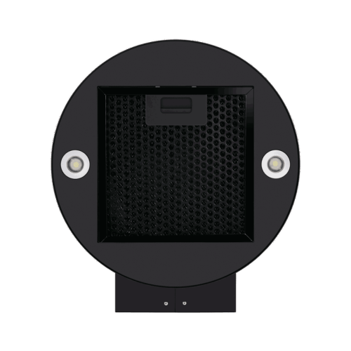 Вытяжка MAUNFELD Lee Wall 35 Sensor Black  островная, 35 см, производительность 1050 м3/ч, 3 скорости, электронное управление, энергоэффективность В, уровень шума 63 дБ, цвет черный