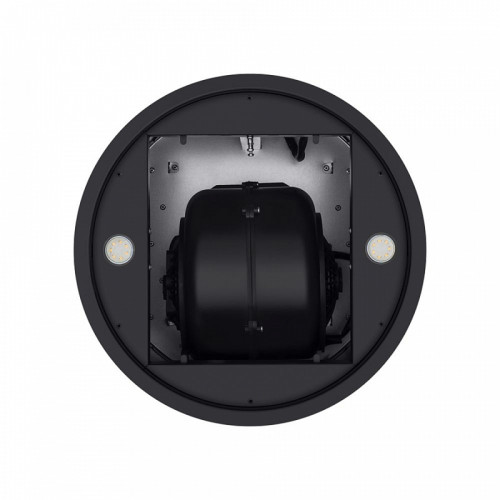 ВЫТЯЖКА MAUNFELD LEE PUSH 39 BLACK/ островная, ширина 380 мм, кнопочное управление, 3 скорости, 1000 м3/ч, 52 дБ, светодиодное LED освещение, черный цвет