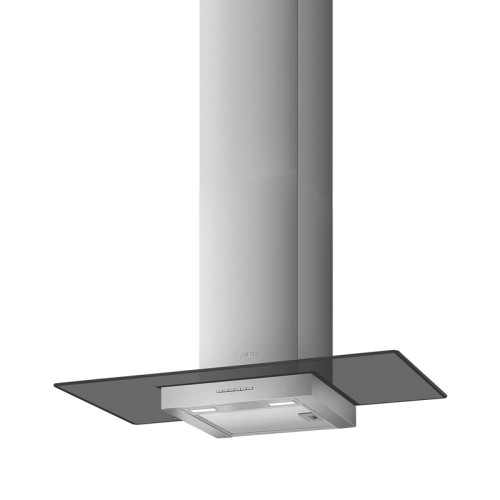 Вытяжка Smeg/ Вытяжка Smeg, настенная, 90 см, 3 скорости, интенсивный режим, электронное кнопочное управление, LED подсветка, 730 м3/ч, энергоэффективность В, максимальынй уровень шума 71 дБ, цвет нержавеющая сталь