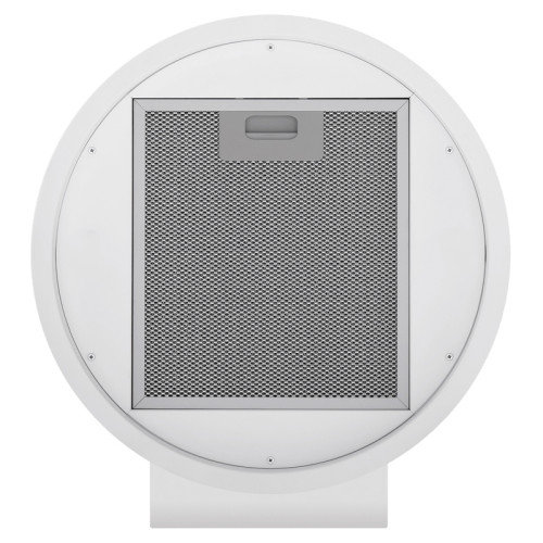 Нстенная, 1270 м3/ч, 38 см, 4 скорости, сенсорное управление, таймер, 52 дБ, цвет: белый