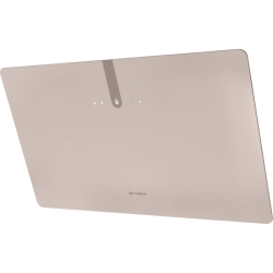 Вытяжка Faber/ BETTER, GLAM LIGHT ZERO DRIP PLUS S M 80, настенная, наклонная, 80 см, 690 м3/ч, электронное управление, LED освещение, цвет песочный