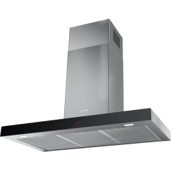 Вытяжка Faber/ BETTER, STILO GLASS SMART A90, настенная, Т-образная, 90 см, 800 м3/ч, электронное управление, LED освещение, цвет нержавеющая сталь