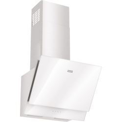 Вытяжка Franke/ Best, Вытяжка наклонная TEMPER 50 WH/SS, 50 см, 1000 м3/ч, сенсорное управление, LED освещение, 62 дБ, Угольный фильтр Ф-09 (опция), Основной цвет белый, Фальштруба нержавеющая сталь