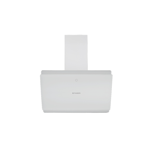 Настенная вытяжка Faber/ BETTER, TOCCO WH 50, наклонная, 49.5 см, 750 м3/ч, сенсорное управление, LED освещение, цвет: белый