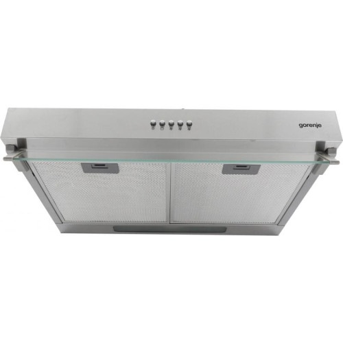 Вытяжка козырьковая Gorenje WHU629EX/M нержавеющая сталь управление: кнопочное (1 мотор)