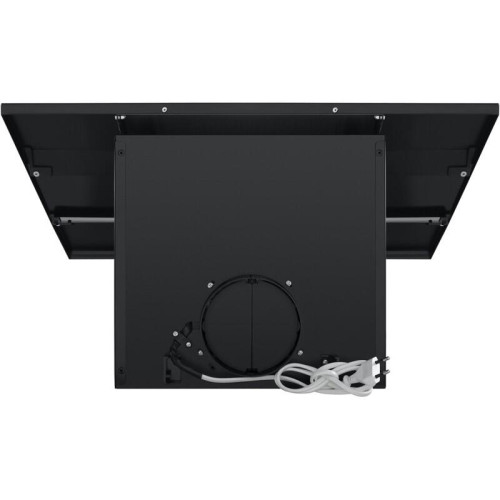 Кухонная вытяжка MAUNFELD BRIDGE 60 black glass black  наклонная, 850 м3/ч, механическое управление, энергоэффективность В, черный
