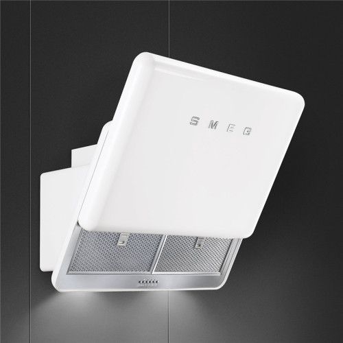 Вытяжка SMEG/ Вытяжка настенная, стиль 50-х годов, 75 см, белая