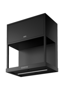 Вытяжка Franke FMA MODULAR F60 BK MATT/ Best, Настенная вытяжка Maris FMA MODULAR F60 BK MT, черный матовый, ширина 600 мм, 1050 м3/ч, сенсорное управление, угольный фильтр в комплекте