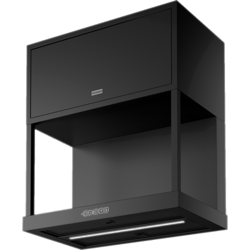 Вытяжка Franke FMA MODULAR F60 BK MATT/ Best, Настенная вытяжка Maris FMA MODULAR F60 BK MT, черный матовый, ширина 600 мм, 1050 м3/ч, сенсорное управление, угольный фильтр в комплекте
