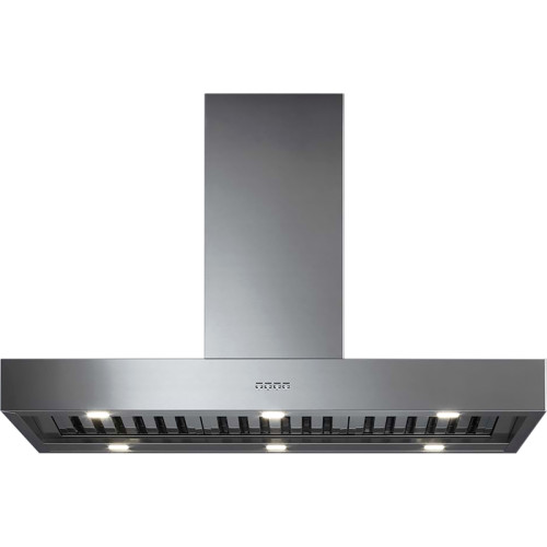 Вытяжка FALMEC Professional LINE PRO isola 120 IX (950), серия Professional, островная, потолочная, электронное кнопочное управление, светодиодное освещение, отвод / циркуляция, 950 м3/ч, нержавеющая сталь