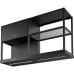 Вытяжка Franke FMA MODULAR F60 BK MATT/ Best, Настенная вытяжка Maris FMA MODULAR F60 BK MT, черный матовый, ширина 600 мм, 1050 м3/ч, сенсорное управление, угольный фильтр в комплекте