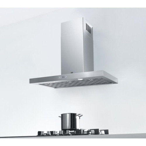 Вытяжка Franke/ BEST, Вытяжка Franke TALE 1215 W XS, настенная, Т-образная, 120 см, LED освещение, 3 скорости + интенсивный режим, 780 м3/ч, энергоэффективность А++, цвет нержавеющая сталь