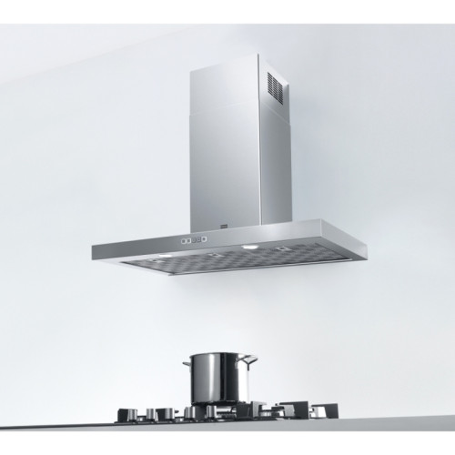 Вытяжка Franke/ BEST, Вытяжка Franke TALE 915 W XS, настенная, Т-образная, 90 см, LED освещение, 3 скорости + интенсивный режим, 780 м3/ч, энергоэффективность А++, цвет нержавеющая сталь
