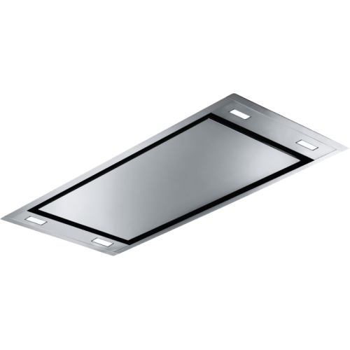 Вытяжка Franke/ BEST, Вытяжка Franke FCBI 926 XS, потолочная, 90 см, LED освещение, 3 скорости + интенсивный режим, 770 м3/ч, энергоэффективность А, цвет нержавеющая сталь