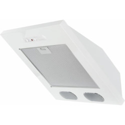 Вытяжка каминная Elikor Оптима 50П-400-П3Л белый управление: ползунковое (1 мотор)