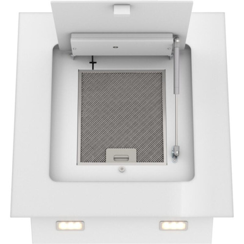 Вытяжка Franke/ BEST, Вытяжка Franke MELODY 60 WH, 60 см, наклонная, сенсорное управление, LED освещение, 3 скорости, 1000 м3/ч, таймер, пульт ДУ, цвет белый