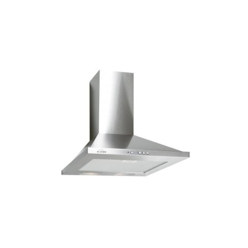 Вытяжка каминная Elikor Оптима 50Н-400-К3Л нержавеющая сталь управление: кнопочное (1 мотор)