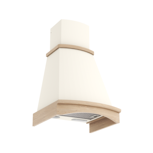 GOOD, Кухонная вытяжка ELIKOR Ротонда 50П-650-П3Л бежевый/дуб неокр.