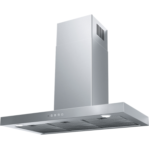 Вытяжка Franke/ BEST, Вытяжка Franke FDF EV8 90 XS, настенная, Т-образная, 90 см, LED освещение, 3 скорости + интенсивный режим, 710 м3/ч, энергоэффективность B, цвет нержавеющая сталь