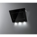 Вытяжка FALMEC QUASAR GLASS BLACK 120, 120 см, наклонная, электронное/сенсорное управление, светодиодное освещение, периметральное всасывание, 4 скорости, отвод/циркуляция, режим 24 часа, макс. производительность 1280 м3/ч, угольный фильтр в комплекте, во