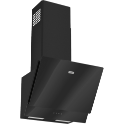 Вытяжка Franke/ Best, Вытяжка наклонная TEMPER 50 BK, 50 см, 1000 м3/ч, сенсорное управление, LED освещение, 62 дБ, Угольный фильтр Ф-09 (опция), цвет черный
