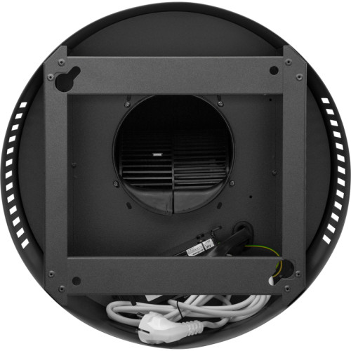 Вытяжка MAUNFELD LEE ISLA (sensor) 39 Black черный, островная, потолочная, 1000 м3/ч, 4 скорости, сенсорное управление, таймер, уровень шума 52 дБ, цвет черный