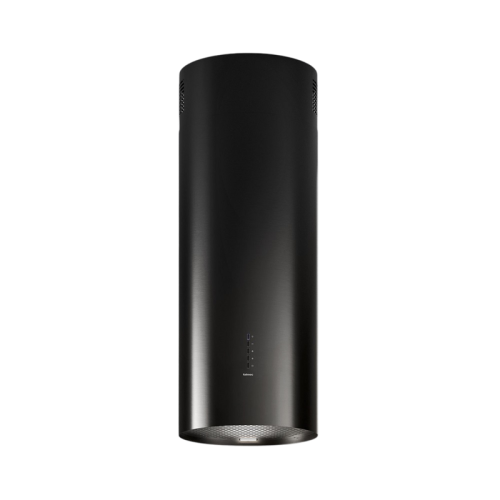 Вытяжка FALMEC POLAR EVO IS BLACK 35, 35 см, островная, потолочная, электронное/кнопочное управление, светодиодное освещение, 4 скорости, отвод/циркуляция, макс. производительность 800 м3/ч, угольный фильтр в комплекте, возможность работы с внешним моторо