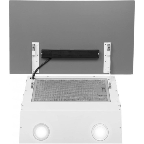 Вытяжка каминная Hyundai HGH 6840 WG белый управление: сенсорное (1 мотор)