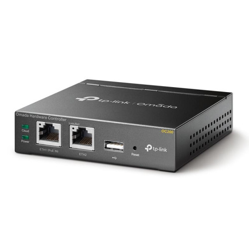 Контроллер/ Omada Cloud Controller, Centralized Management for Omada EAPs, Marvell, 2 Fast Ethernet Port, 1 USB 2.0 Port, 1 Mirco-USB Port, Powered by 802.3af PoE or Micro-USB Power Adapter, Desktop Steel Case, Wireless Network Configuration, RF Monitorin