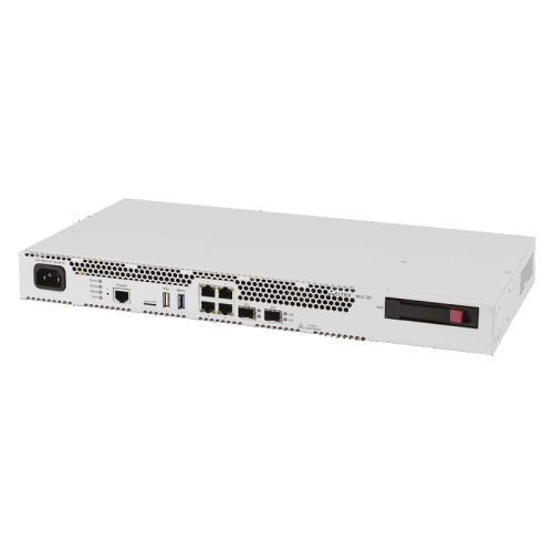 Контроллер беспроводных сетей WLC-30, 4x10/100/1000BASE-T, 2x10GBASE-R SFP+, 1x USB 2.0, 1x USB3.0, 1 слот для SD-карт, 220V AC, подключение до 150 точек доступа