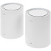 Бесшовный Mesh роутер Cudy M3000 (M3000(2-PACK) WHITE) AX3000 10/100/1000/2500BASE-T белый (упак.:2шт) Бесшовный Mesh роутер Cudy M3000 (M3000(2-PACK) WHITE) AX3000 10/100/1000/2500BASE-T белый (упак.:2шт)