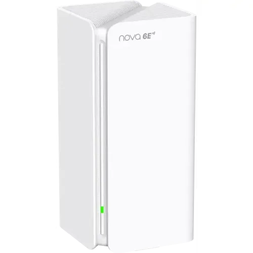 Точка доступа/ Tenda MX21 Pro (2-pack) Трехдиапазонная гигабитная Wi-Fi Mesh система AXE5700, 2,4/5/6 ГГц, до 5665 Мбит/с, 3x1Гбит/с, 7 встроенных антенн