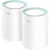 Бесшовный Mesh роутер Cudy M1500 (M1500(2-PACK)) AX1500 10/100/1000BASE-TX белый (упак.:2шт)