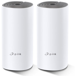 Бесшовный Mesh роутер TP-Link Deco E4 (DECO E4(2-PACK)) AC1200 10/100BASE-TX белый (упак.:2шт)