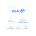 MESH система/ AX1500 Whole Home Mesh Wi-Fi System Wi-Fi 6