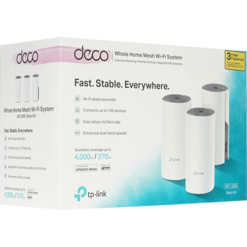 Точка доступа/ AC1200 Mesh Wi-Fi System, 210/100MbpsPorts, 2internalantennas