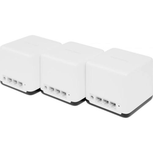 Бесшовный Mesh роутер Mercusys Halo H50G(3-pack) AC1900 10/100/1000BASE-TX белый (упак.:3шт)