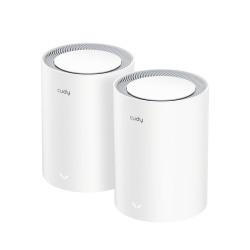 Wi-Fi Mesh-система/ AX3000 Wi-Fi 6 Mesh 2.5G Solution 2-Pack, Dual-Band,  Chipset MT7981BA+MT7976CN+RTL8221B, 802.11ax/ac/a/b/g/n,  2402Mbps at 5GHz + 574Mbps at 2.4GHz,  2.5G WAN+GE LAN, 5 internal antennas,  MU-MIMO, DDNS, Zerotier/Wireguard/OpenVPN/IPS