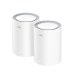 Wi-Fi Mesh-система/ AX3000 Wi-Fi 6 Mesh 2.5G Solution 2-Pack, Dual-Band,  Chipset MT7981BA+MT7976CN+RTL8221B, 802.11ax/ac/a/b/g/n,  2402Mbps at 5GHz + 574Mbps at 2.4GHz,  2.5G WAN+GE LAN, 5 internal antennas,  MU-MIMO, DDNS, Zerotier/Wireguard/OpenVPN/IPS