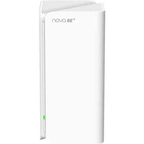 Точка доступа/ Tenda MX21 Pro (2-pack) Трехдиапазонная гигабитная Wi-Fi Mesh система AXE5700, 2,4/5/6 ГГц, до 5665 Мбит/с, 3x1Гбит/с, 7 встроенных антенн