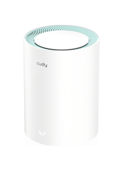Бесшовный Mesh роутер Cudy M1500 (M1500(1-PACK)) AX1500 10/100/1000BASE-TX белый