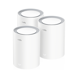 Wi-Fi Mesh-система/ AX3000 Wi-Fi 6 Mesh 2.5G Solution 3-Pack, Dual-Band,  Chipset MT7981BA+MT7976CN+RTL8221B, 802.11ax/ac/a/b/g/n,  2402Mbps at 5GHz + 574Mbps at 2.4GHz,  2.5G WAN+GE LAN, 5 internal antennas,  MU-MIMO, DDNS, Zerotier/Wireguard/OpenVPN/IPS