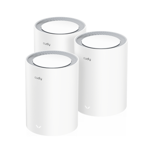 Wi-Fi Mesh-система/ AX3000 Wi-Fi 6 Mesh 2.5G Solution 3-Pack, Dual-Band,  Chipset MT7981BA+MT7976CN+RTL8221B, 802.11ax/ac/a/b/g/n,  2402Mbps at 5GHz + 574Mbps at 2.4GHz,  2.5G WAN+GE LAN, 5 internal antennas,  MU-MIMO, DDNS, Zerotier/Wireguard/OpenVPN/IPS