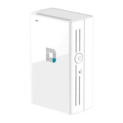 Повторитель беспроводного сигнала D-Link DAP-1520 AC750 10/100/1000BASE-TX белый