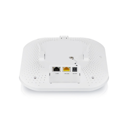Точка доступа/ ZYXEL WAX610D NebulaFlex Pro Hybrid Access Point, WiFi 6, 802.11a / b / g / n / ac / ax (2.4 and 5 GHz), MU-MIMO, 4x4 dual-pattern antennas, up to 575 + 2400 Mbps, 1xLAN 2.5GE, 1xLAN GE, PoE, 4G / 5G protection