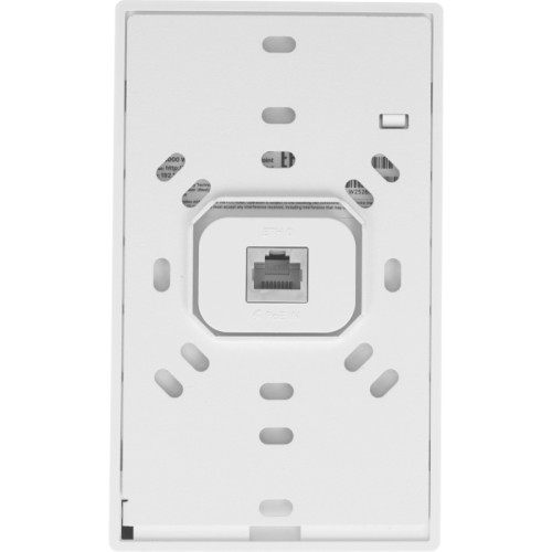 Точка доступа/ AX3000 Dual Band Wi-Fi 6 Wall Plate Access Point, Chipset MT7981+MT7531AE+MT7976CN, 802.11ax/ac/a/b/g/n, 2402Mbps at 5GHz + 574Mbps at 2.4GHz, 1 x Gigabit PoE-IN Port, 802.3af / at, 4 x Gigabit  RJ45 ports, LAN1 support PoE Out,  Cudy Mesh 