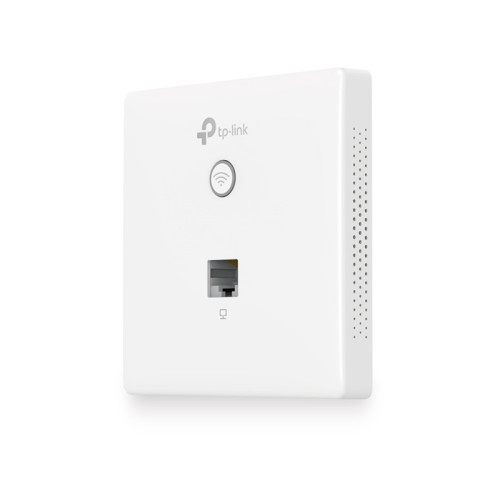 Точка доступа/ 300Mbps Wireless N Wall-Plate Access Point, Qualcomm, 300Mbps at 2.4GHz, 802.11b/g/n, 2 10/100Mbps LAN, 802.3af PoE Supported, Compatible with 86mm & EU Standard Junction Box, Centralized Management, Load Balance, Rate Limit, Captive Portal