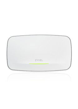 Точка доступа/ Точка доступа Zyxel NebulaFlex WBE660S, WiFi 7, 802.11a/b/g/n/ac/ax/be (2,4 и 5 ГГц), MU-MIMO, Smart Antenna, антенны 4x4, до 1376+8640 Мбит/с, 1xLAN 10GE, 1xLAN GE, PoE, защита от 4G/5G, BLE Beacon