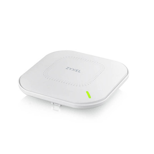 Точка доступа/ Zyxel NebulaFlex NWA110AX Hybrid Access Point, WiFi 6, 802.11a/b/g/n/ac/ax (2.4 and 5 GHz), MU-MIMO, 2x2 antennas, up to 575+1200 Mbps, 1xLAN GE, PoE , 4G/5G protection, PSU included, 1 year CNP Plus subscription